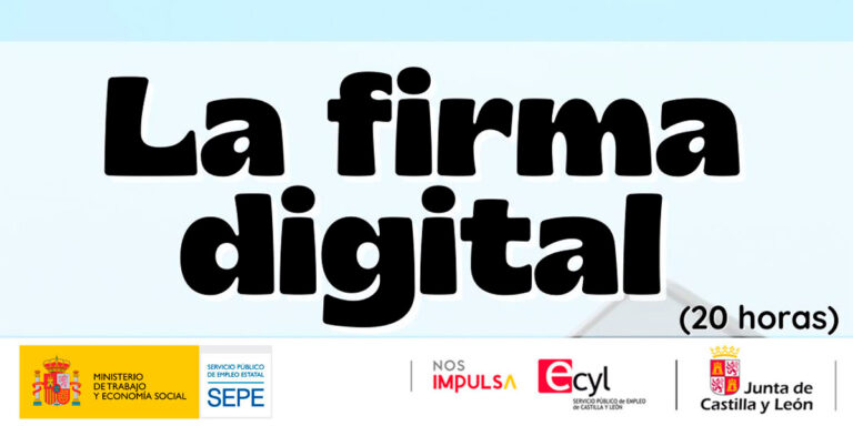 Curso gratis en Palencia de FIRMA DIGITAL