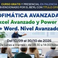 Curso gratuito en Palencia de OFIMÁTICA AVANZADA: Excel Avanzado y Power Bi y Word Nivel Avanzado